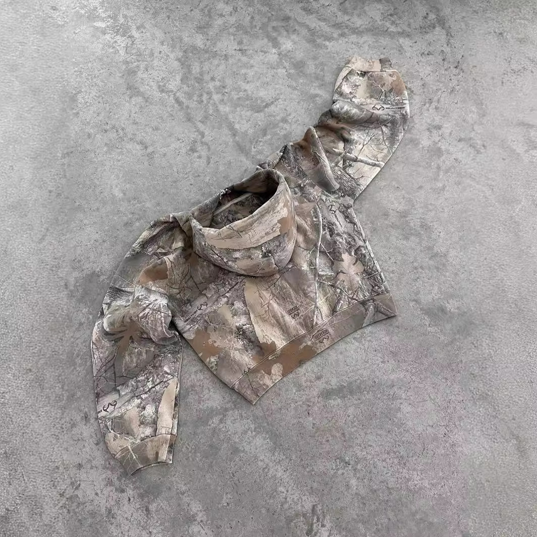 Urban Camo Retro Hoodie